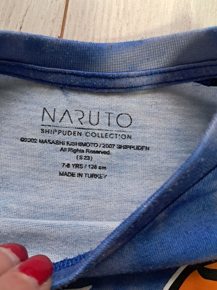 Tee-shirt MC naruto 7/8 ans 128cm - photo numéro 3