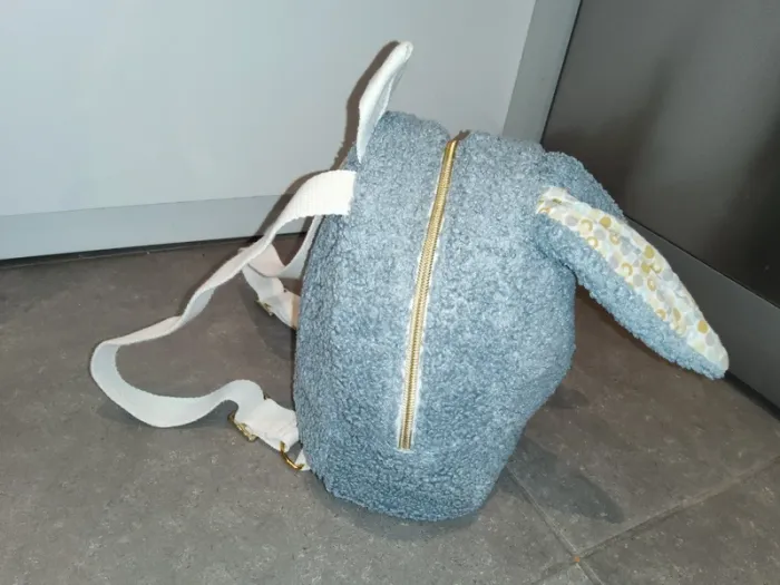 Sac à dos enfant fabriqué main 27x27x10cm - photo numéro 4