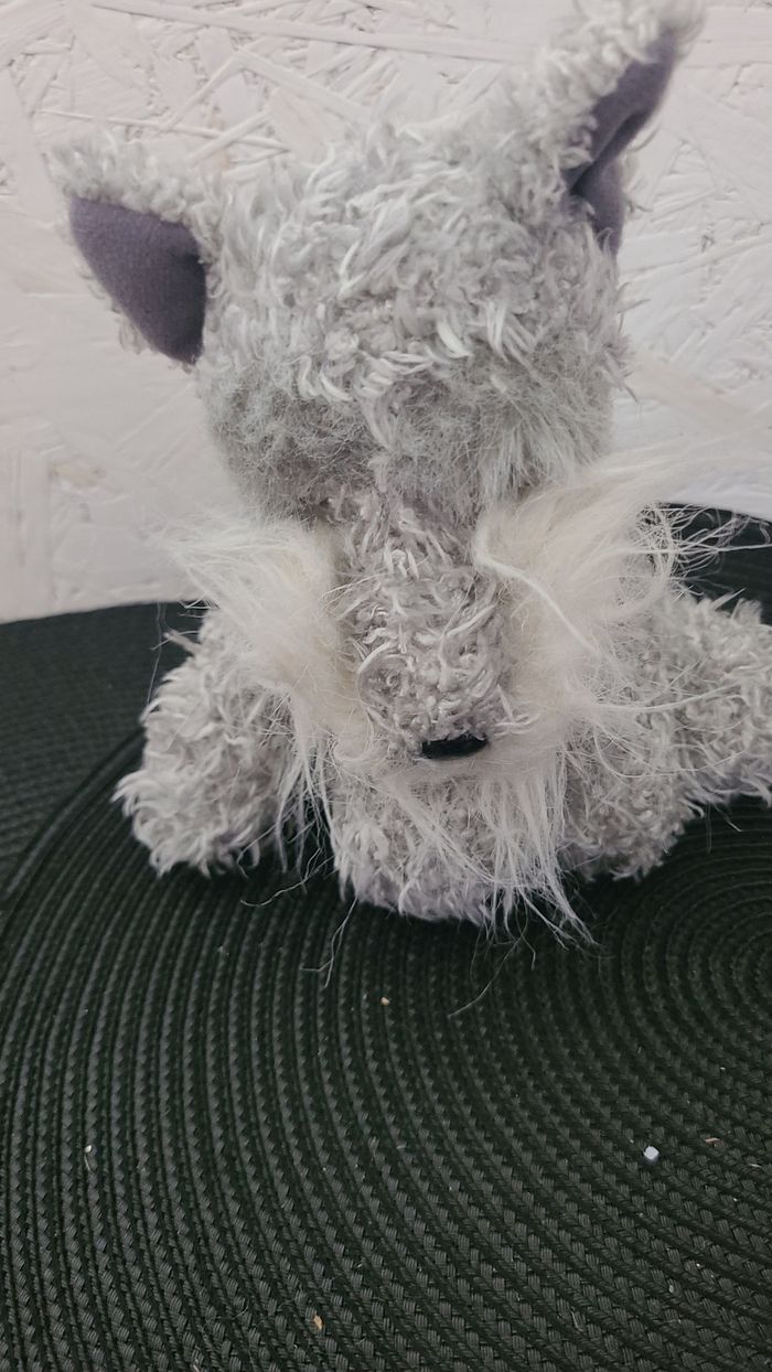 Peluche RUSS Schnauzer Puppy Russ Berrie & Co "Toby" - photo numéro 3