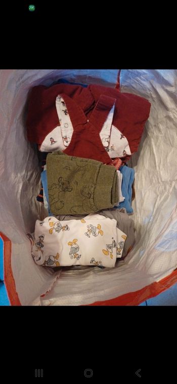 Lot vêtements bébé