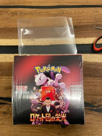 Pokemon Display SV10 🇯🇵 Glory Of The Team Rocket - Neuf Shrink + protection