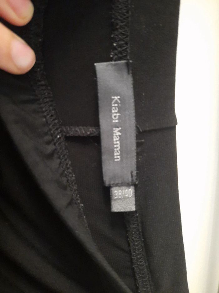 Pantalon maman noir - photo numéro 3