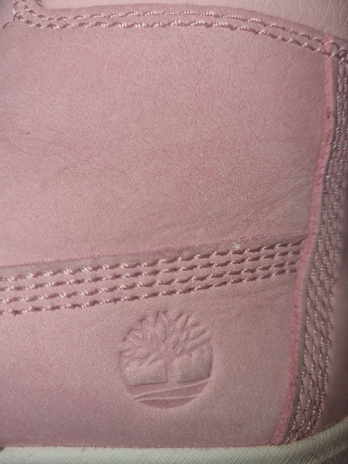 Superbe bottines timberland rose - photo numéro 5