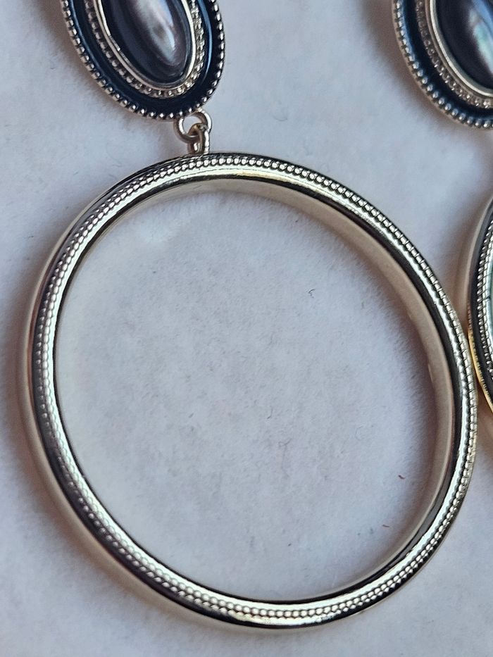 Boucles d'oreilles les georgettes belle de nuit - photo numéro 4