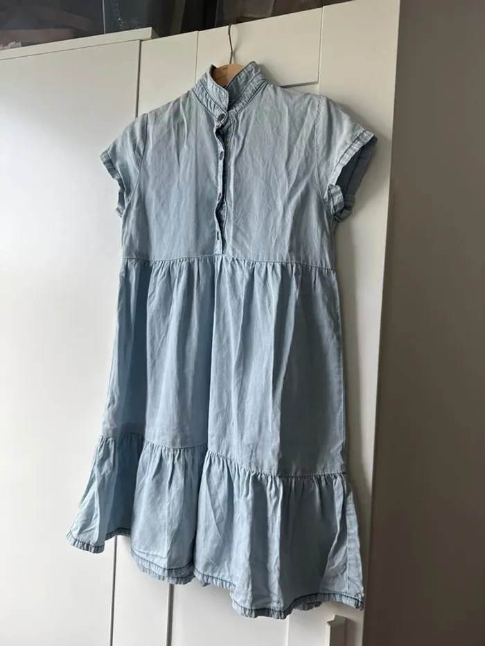 Robe en jean clair - photo numéro 4