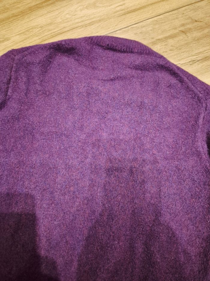 Pull en laine violet - photo numéro 6
