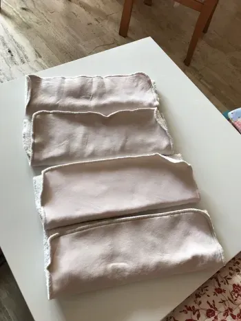  6 absorbants lavables en microfibre Hamac