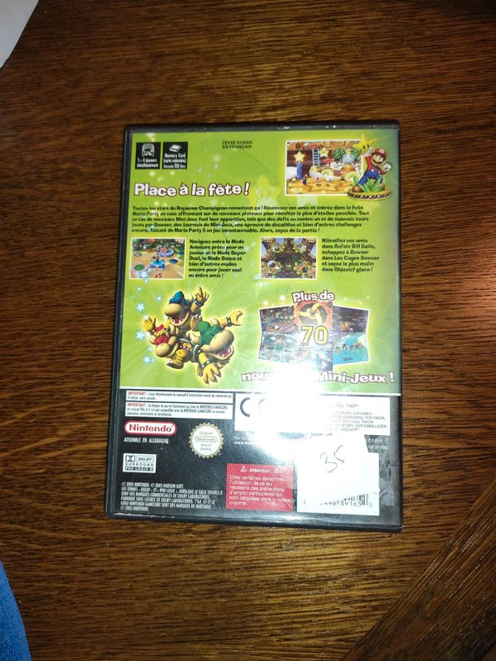 Mario party 5 Nintendo GameCube - photo numéro 2
