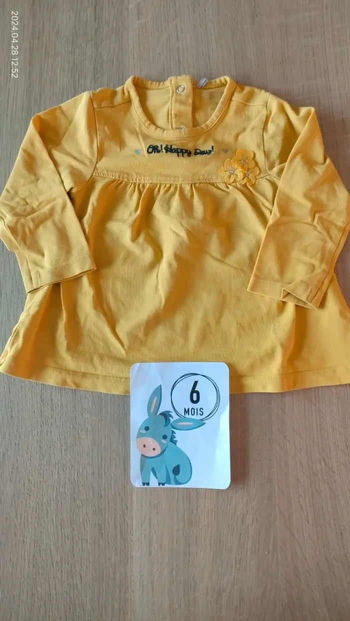 Tunique jaune