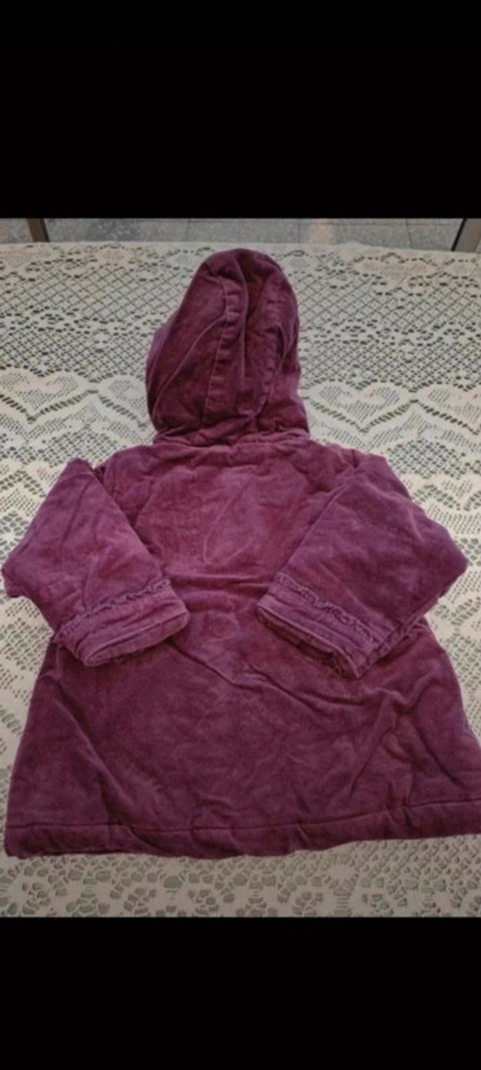 💜Manteau violine hiver 12 mois In Extenso - photo numéro 7