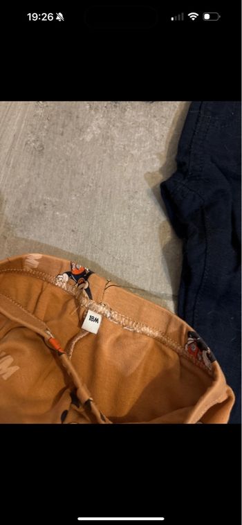 Lot pantalons 18 mois
