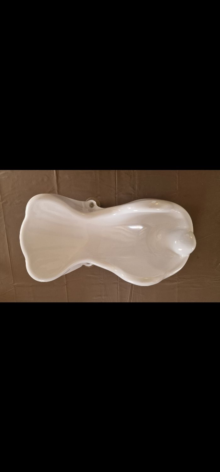 Transat siège de bain blanc