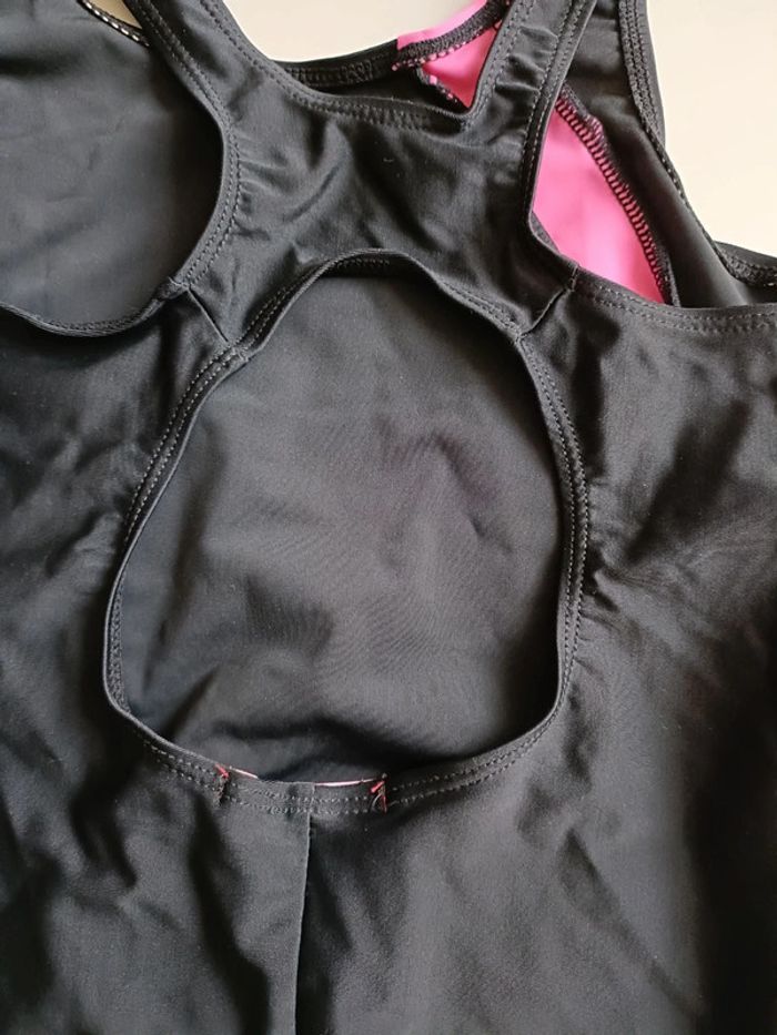 Maillot de bain tissaia noir et rose 16 ans - photo numéro 6