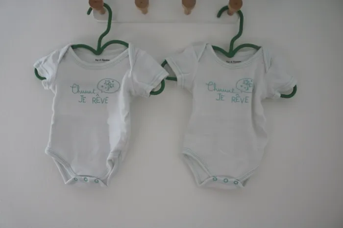 Lot bodies été garçon Pat & Ripaton 3 mois - photo numéro 2