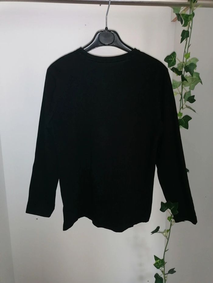 Tee-shirt noir Detroit 140cm Primark - photo numéro 4