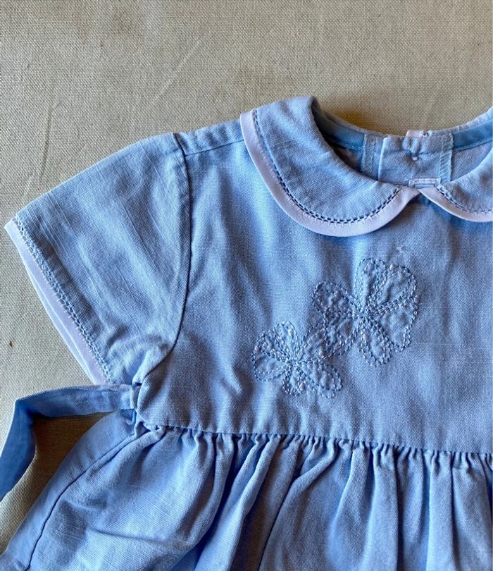 Robe Baby Mayoral bleue 12 mois - photo numéro 2