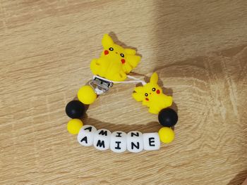 Attaché tétine personnalisée 