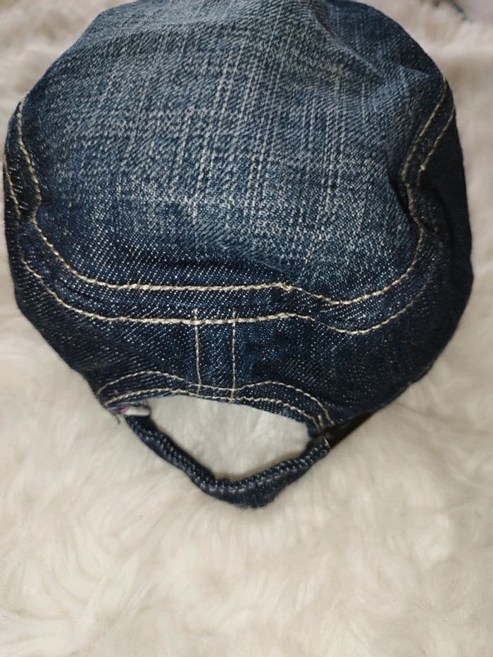 Casquette en jeans bébé - photo numéro 3