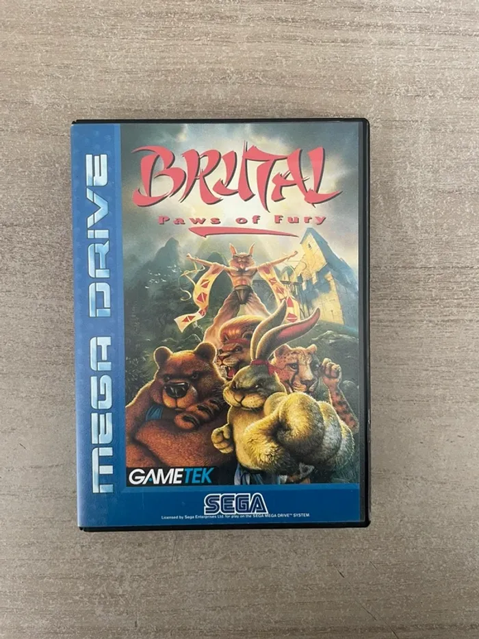 Jeu sega megadrive brutal complet France - photo numéro 5