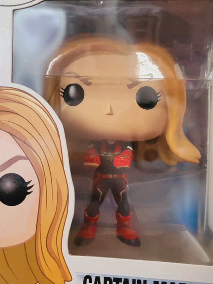 Neuve Figurine Funko Pop! Captain Marvel Super héros héroïne DC comics BD Bande dessinée - photo numéro 9