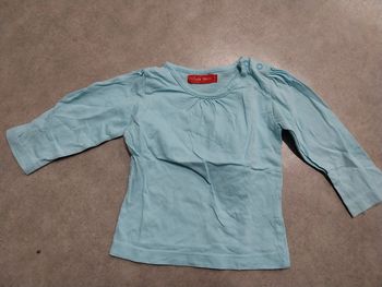 haut tee shirt manches longues fille 18 mois