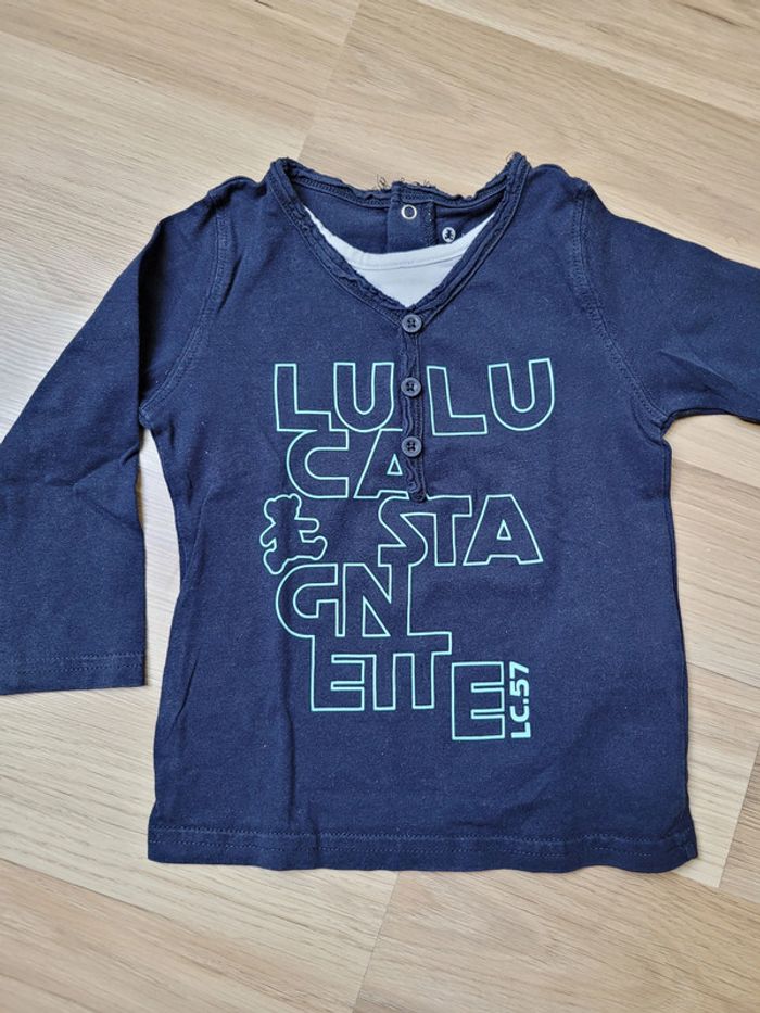 T shirt Lulu Castagnette 18 mois - photo numéro 2