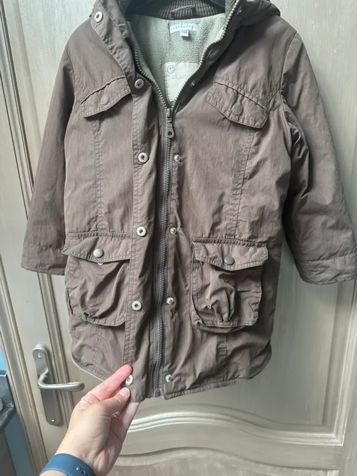 Manteau molletonné vertbaudet 7 ans - photo numéro 5