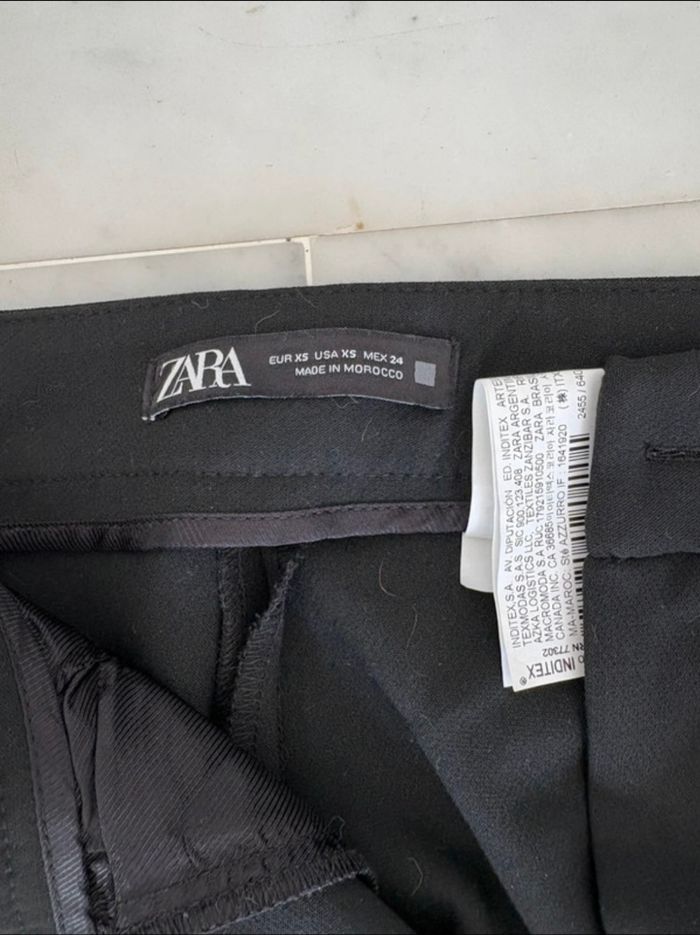 Pantalon tailleur Zara noir - photo numéro 3