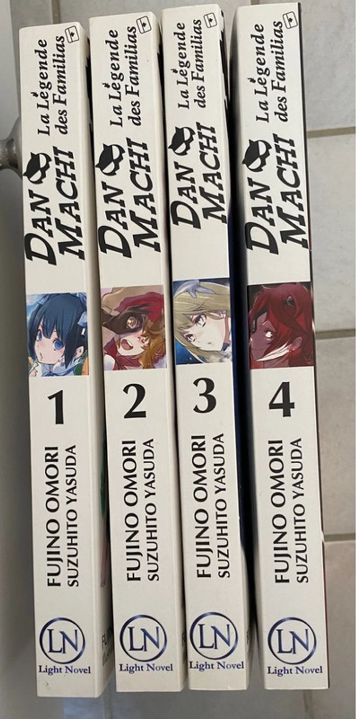 Danmachi La légende des familias tome 1-2-3-4 - photo numéro 3
