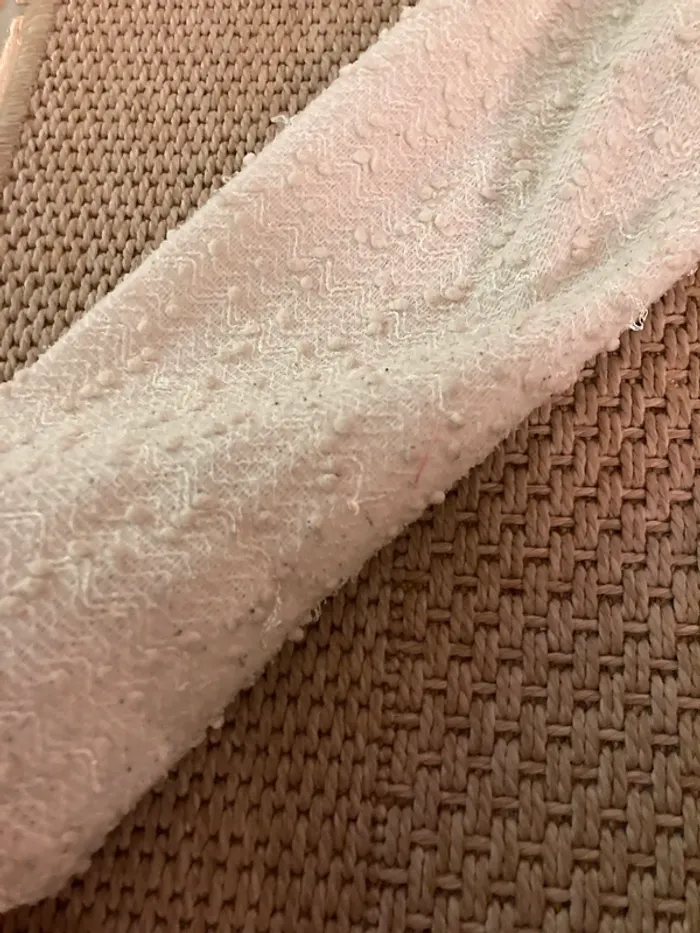 Gilet - veste écru à paillettes - photo numéro 9
