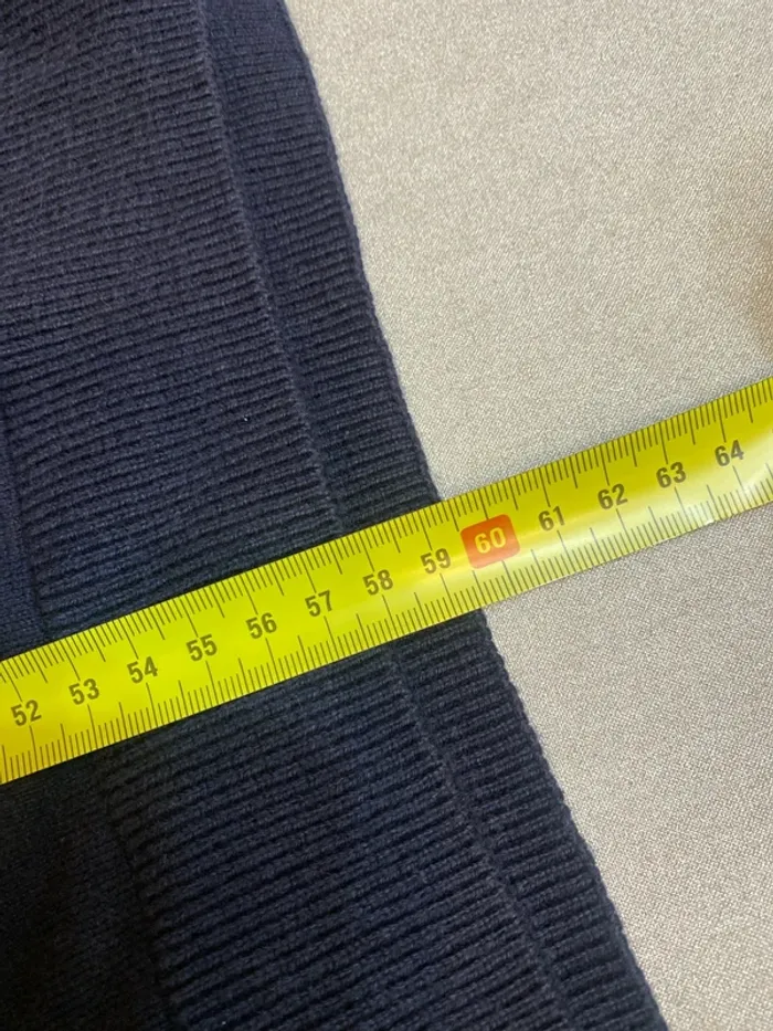 Pull bleu marine US Polo coton/cachemire taille 14 - n16n - photo numéro 9