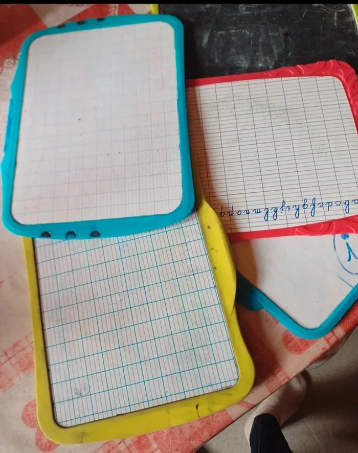 Lot de 5 ardoises maped craie et velleda - photo numéro 3