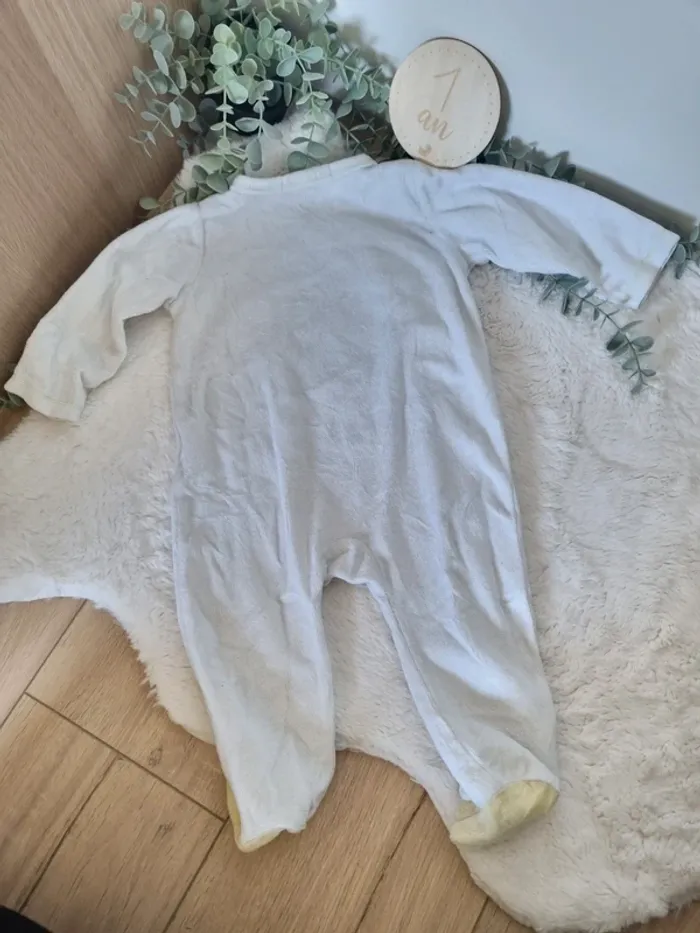 Pyjama velour mixte 12mois - photo numéro 2