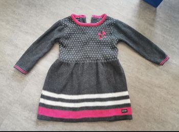 Robe à manches longues bébé fille 18 mois neuve