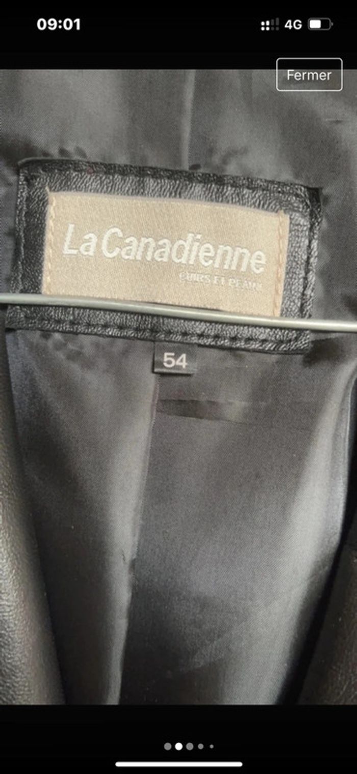 Blazer cuir - photo numéro 2