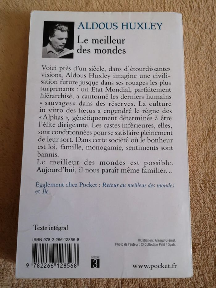 Livre Le meilleur des mondes - photo numéro 2