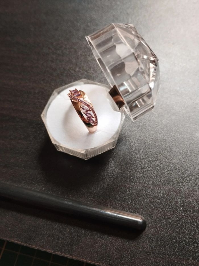 Bague vintage femme avec coffret cadeau - photo numéro 2