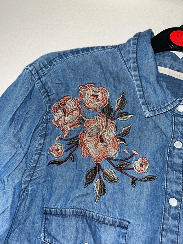 Chemise en jeans taille 42 - photo numéro 4