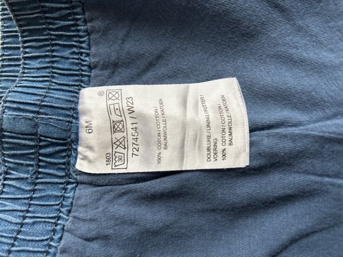 pantalon jean fin denim taille 6 mois - photo numéro 5