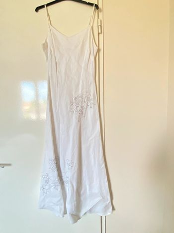 Robe longue blanche