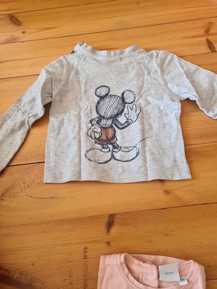 2 Tee-shirt manche longue 12 mois - photo numéro 2