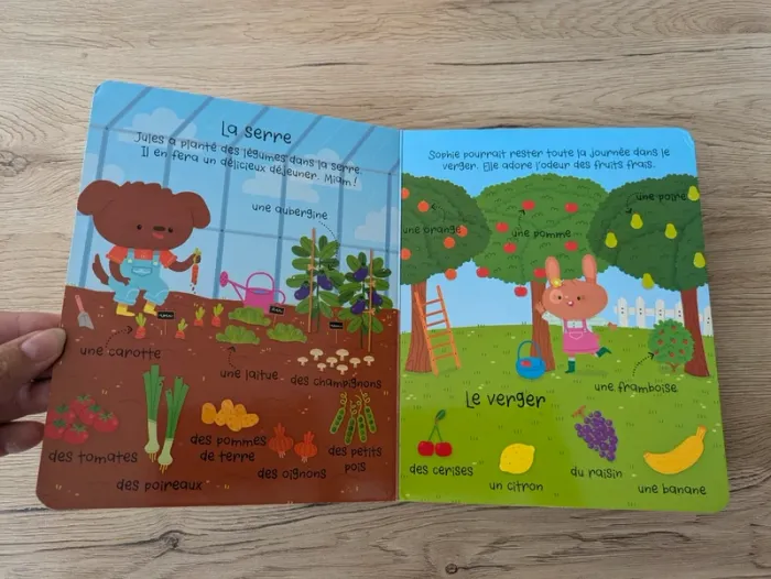 Livre carton jeune enfant La Ferme - photo numéro 10