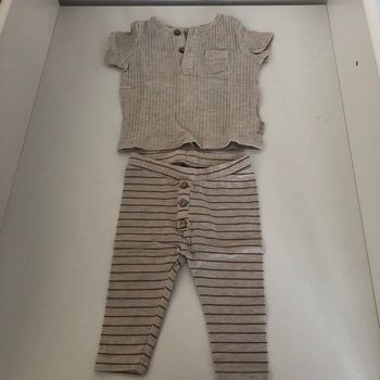 Ensemble beige mixte