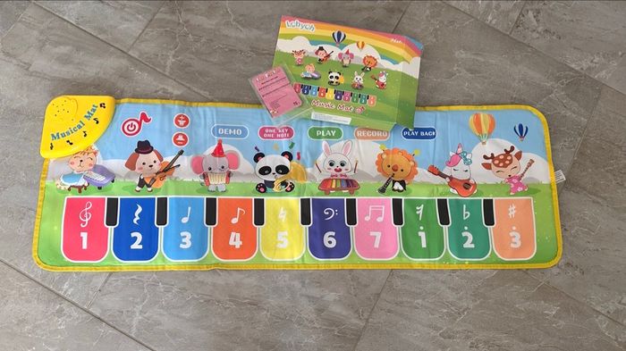 Tapis musical piano éveil musical