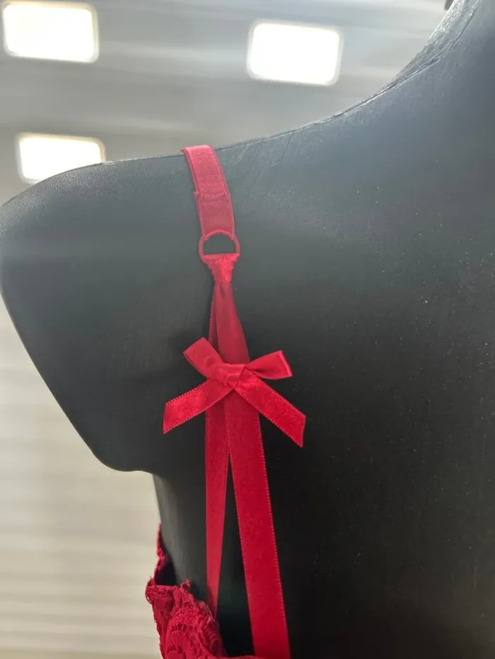Soutien-gorge rouge - photo numéro 6