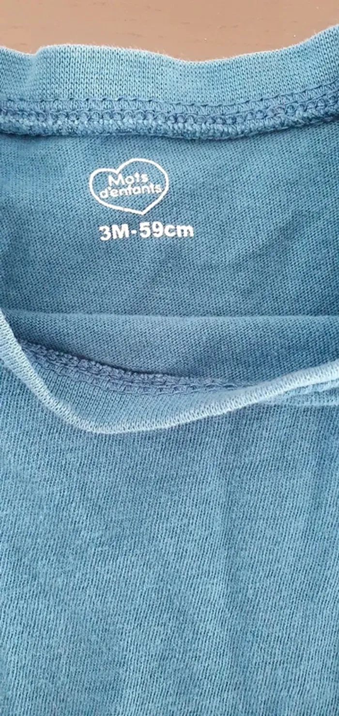 T-shirt 3 mois - photo numéro 2
