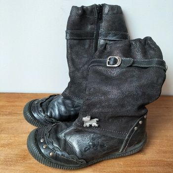 Bottes en cuir