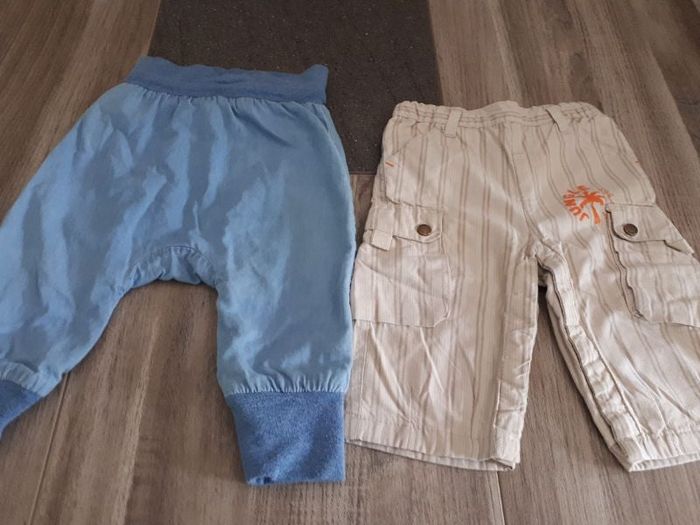 Lot 3 pantalons garçons 6 mois
