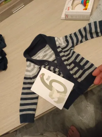 Gilet fin laine