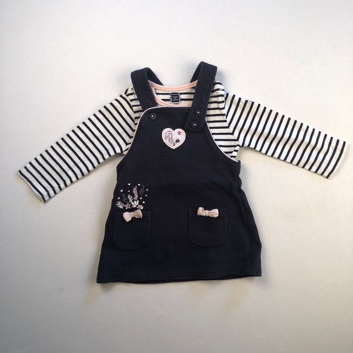 Ensemble robe t-shirt manches longues